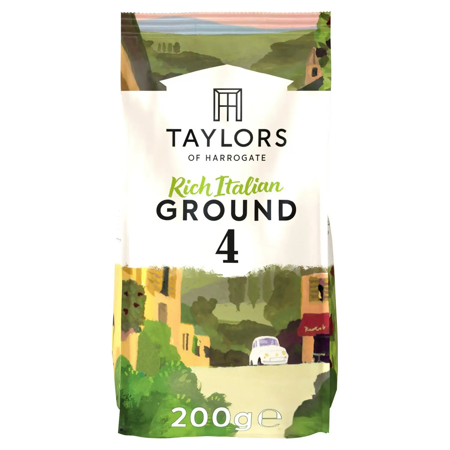Taylors of Harrogate Rich Italian ground Roast Coffee 200g - 1 Pack