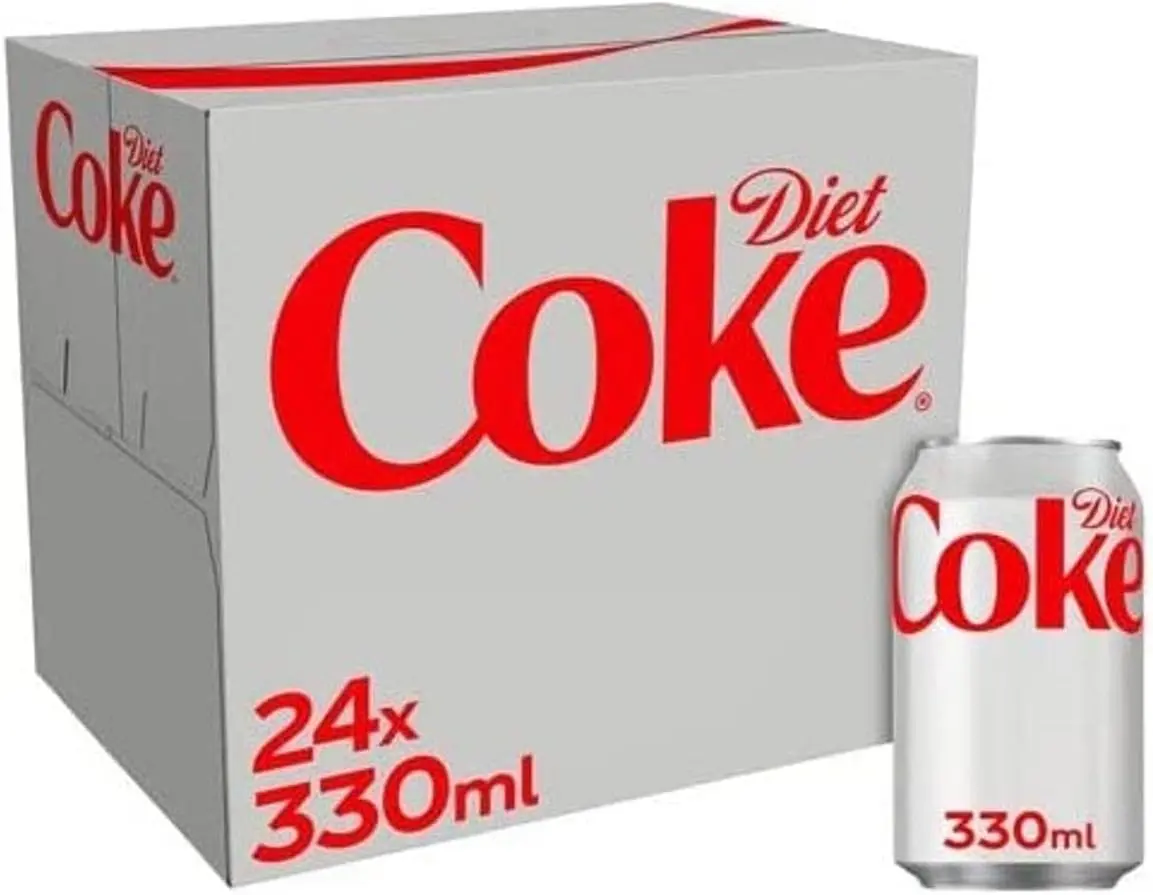 Diet Coke 24 x 330 ml, packaging may vary Beverage Drink