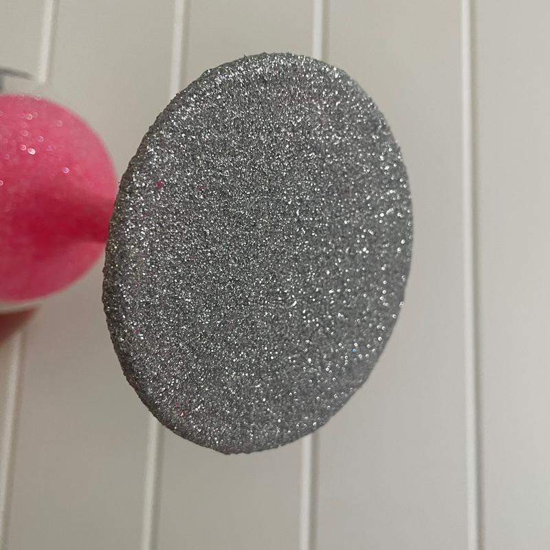 Handmade ‘Birthday’ glitter wine glass Drinkware 3