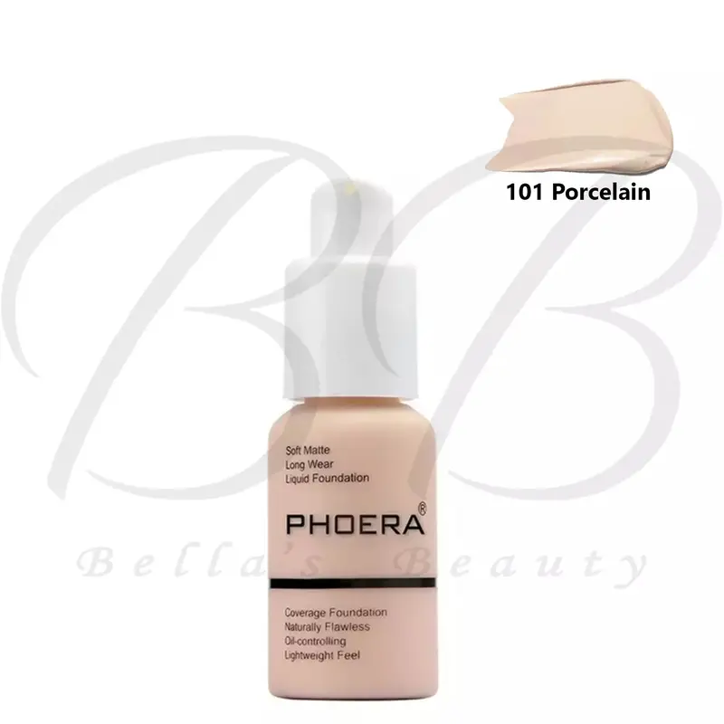 PHOERA Bottle Liquid Matte Flawless Long Lasting Foundation 30ml 1