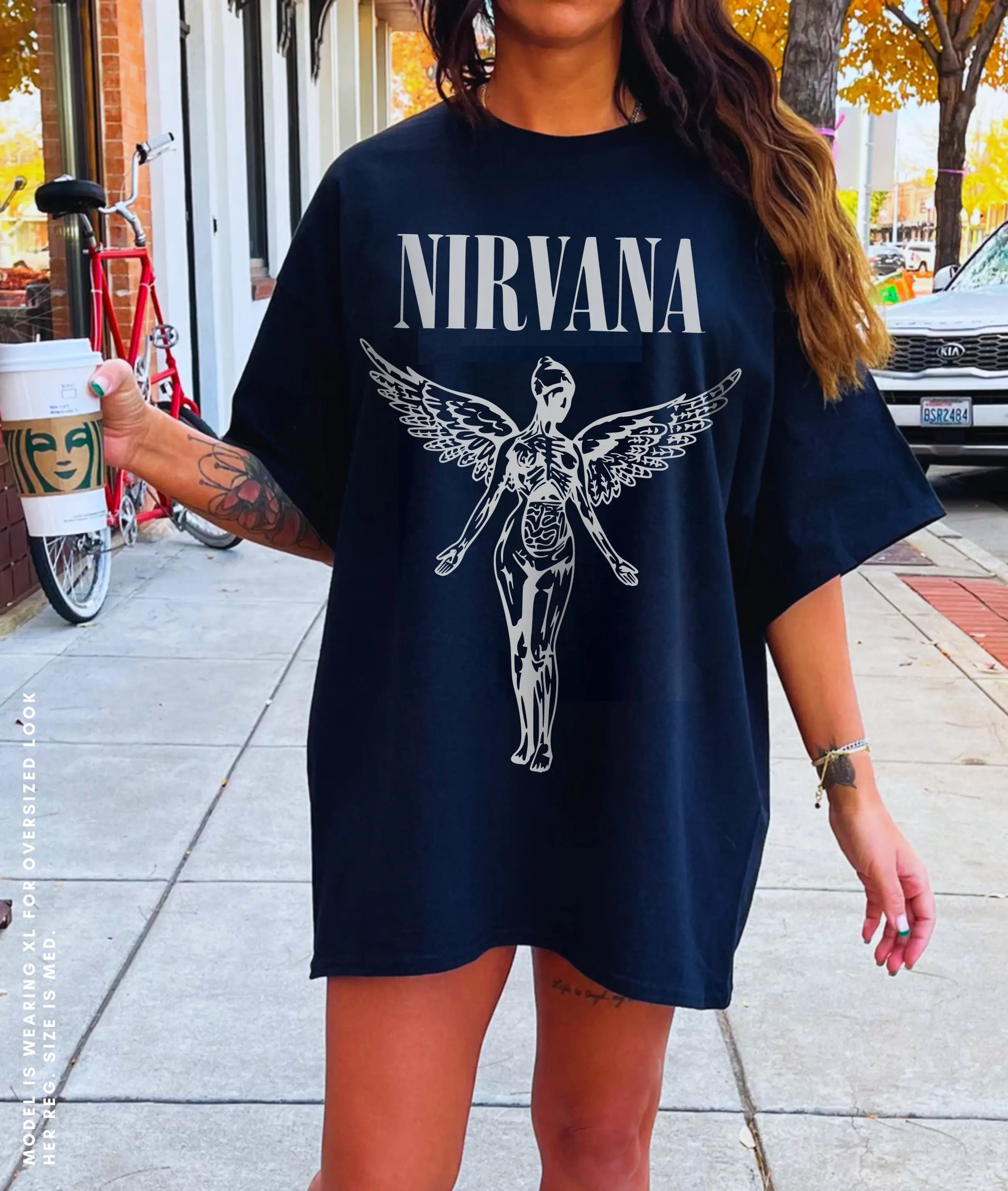 Nirvana Vintage Band  In Utero Unisex Shirt