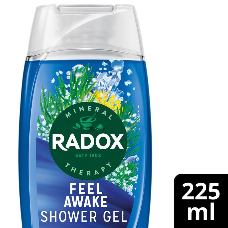 6 x Radox Feel Awake for Men 2in1 Shower Gel 250ml 3