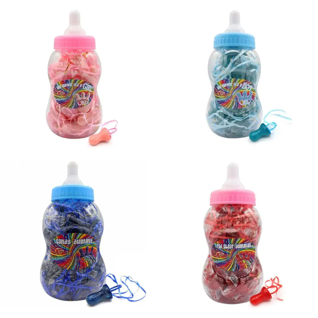 Kandy Baby Shower Dummies Candy - Pink/Blue/Red/Dark Blue - 23g - Sweet halal