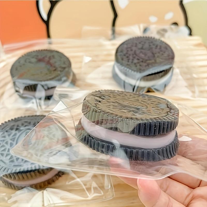 Ultra-Soft Relax Toys - Squeezable Cookie & Sandwich Shapes, Assorted Colors, Fun Novelty Gadgets 4