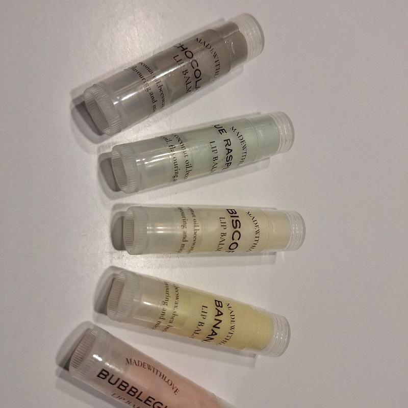 Moisturizing Lip Treatment - Soft and Smooth Lips - Blue Raspberry, Bubblegum, Banana, Chocolate, and Biscoff Flavors Available 4