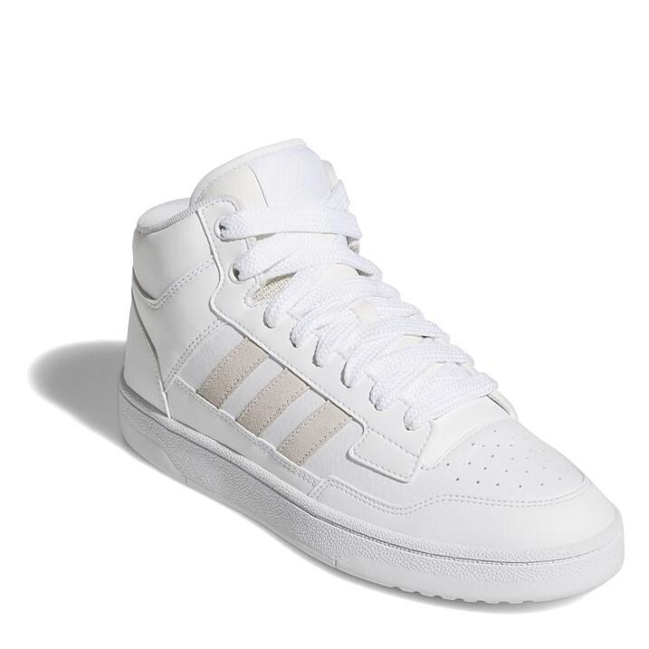 Adidas Mens Rapid Court Mid High Top Trainers 4