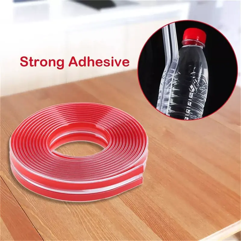 5M Silicone Edge Protector Kid Safety Corner Strip Pre-Tape Furniture Anti-sharp 8
