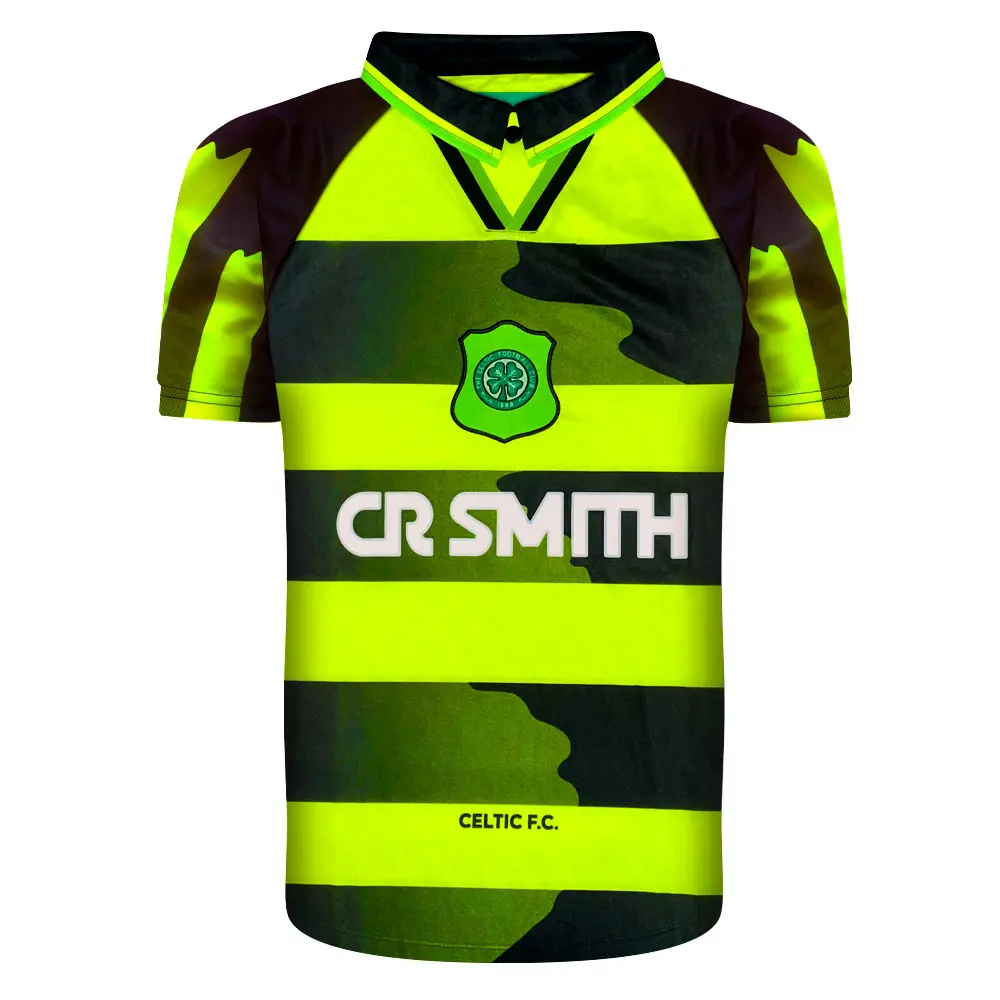 Celtic 1996 Away Retro Football Shirt .