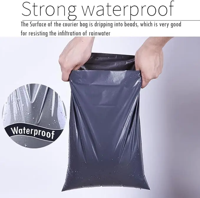 125 Mixed Grey Plastic Mailing Mail Post Postage Bags Assorted Sizes Packaging Poly Postal mailers 3