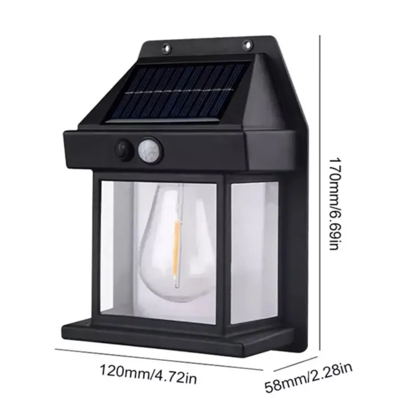 Solar Power PIR Motion Sensor Wall Lights 100LED Outdoor Garden Security Lamp UK 3
