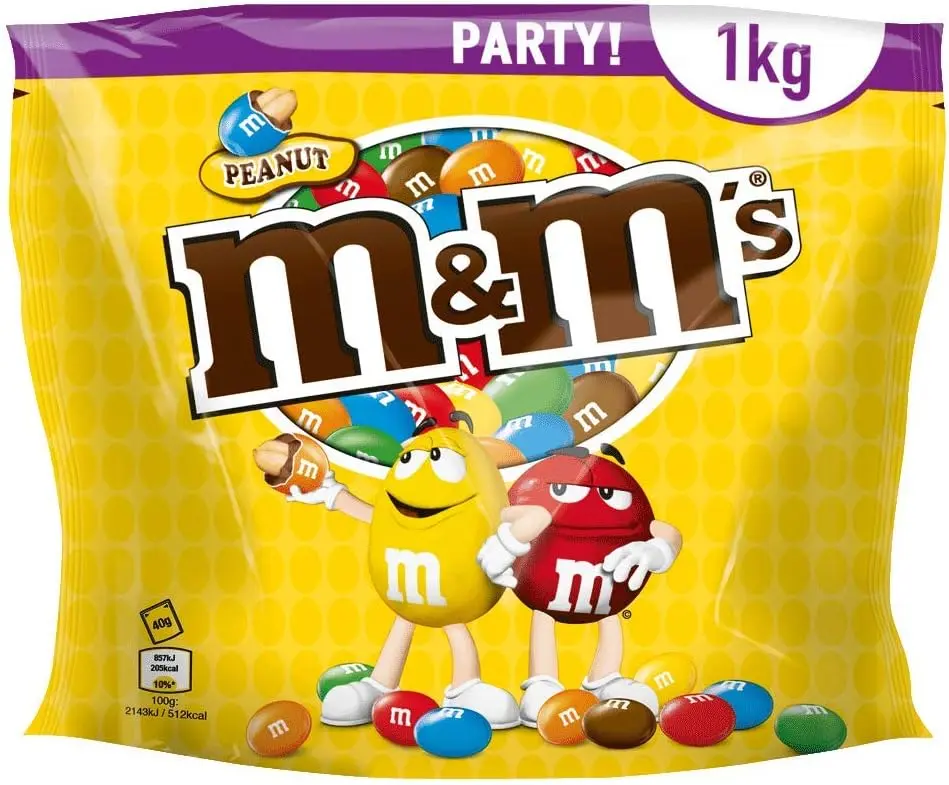M&M Peanut Pouch, 1kg