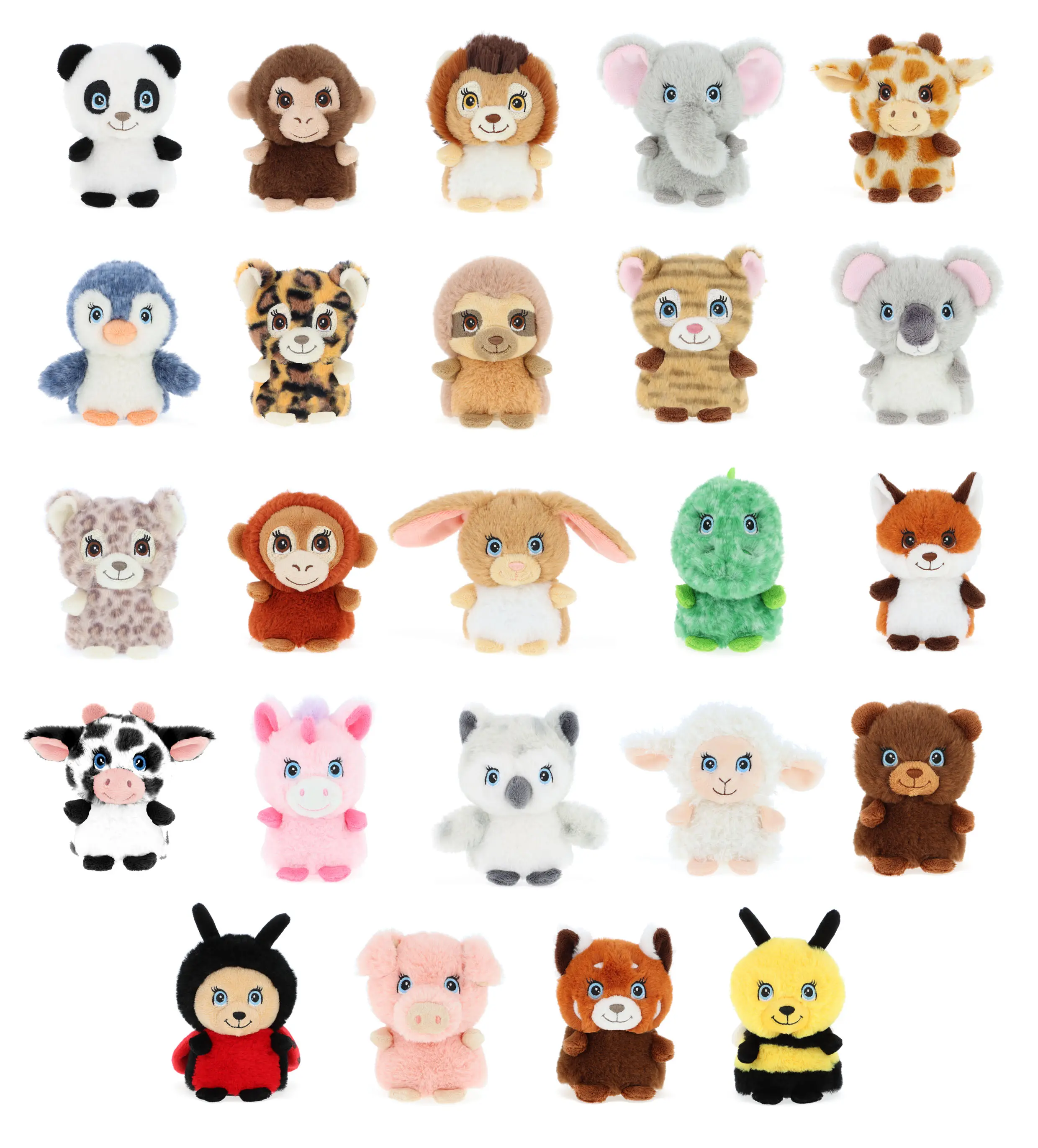 Keel Toys Adoptable World Collectables Mini Plush Soft Toys 10cm 24 to Collect
