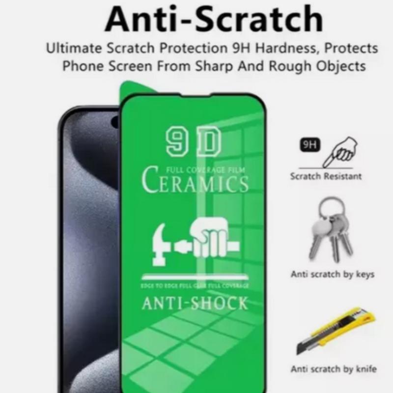 Full Cover Screen Protector for Apple iPhone 15 16 Plus Pro Promax - Easy Install - Protective - Protection 7