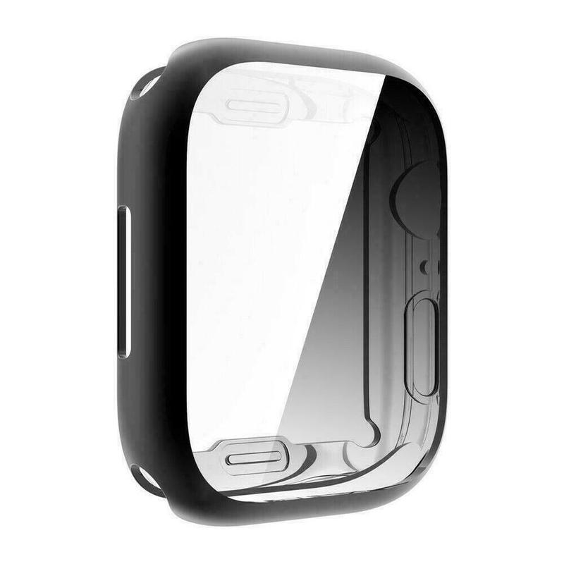 Full Soft TPU Screen Protector Case Cover for Apple Watch 1 2 3 4 5 6 7 8 9 SE Accessories Wearable Protection Handheld Protective 8