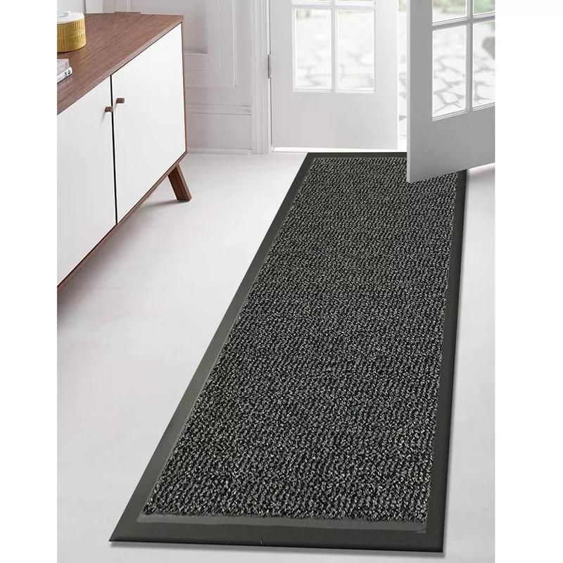 Heavy Duty Rubber Barrier Mat Non Slip Hall Hallway Kitchen Runner Rug Door   safety  mat entryway  mat 1