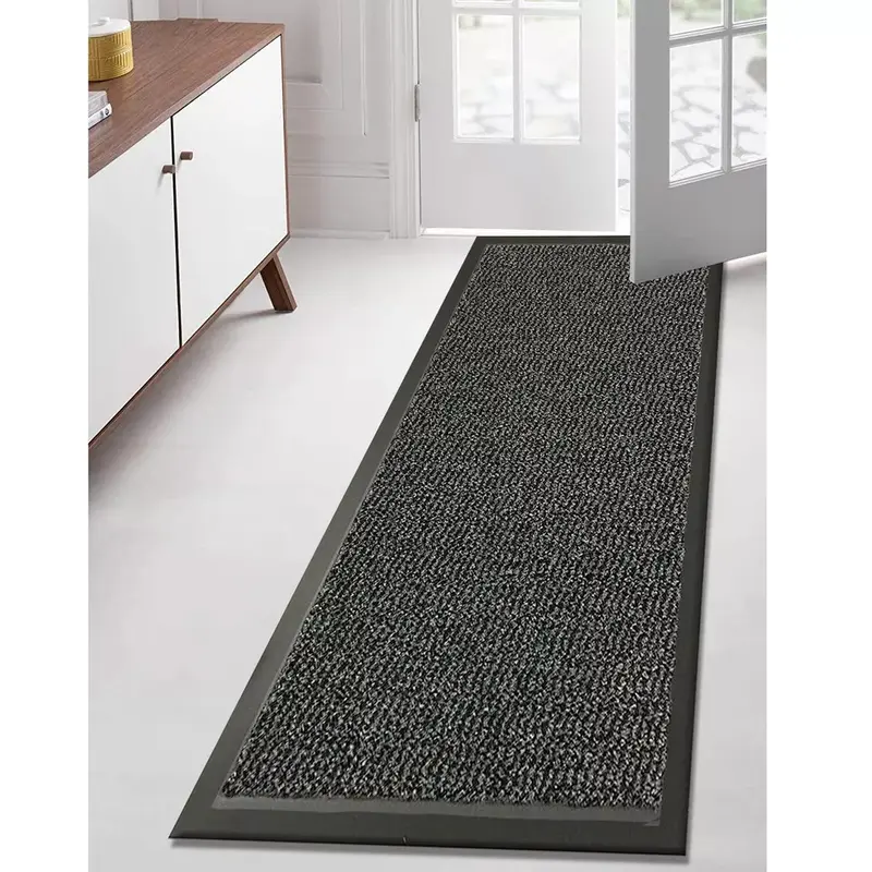 Heavy Duty Rubber Barrier Mat Non Slip Hall Hallway Kitchen Runner Rug Door   safety  mat entryway  mat 1