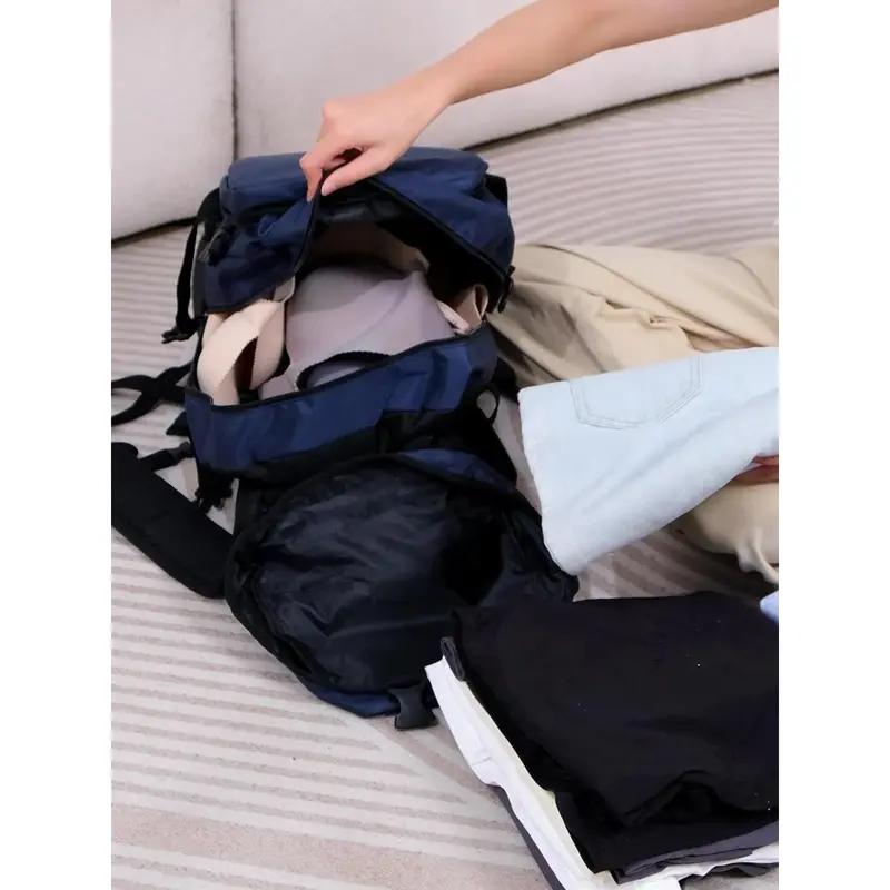 3 Set Compression Packing Cubes, Travel Essentials for Carry on Suitcases, Travel Bags Luggage Organizers 8