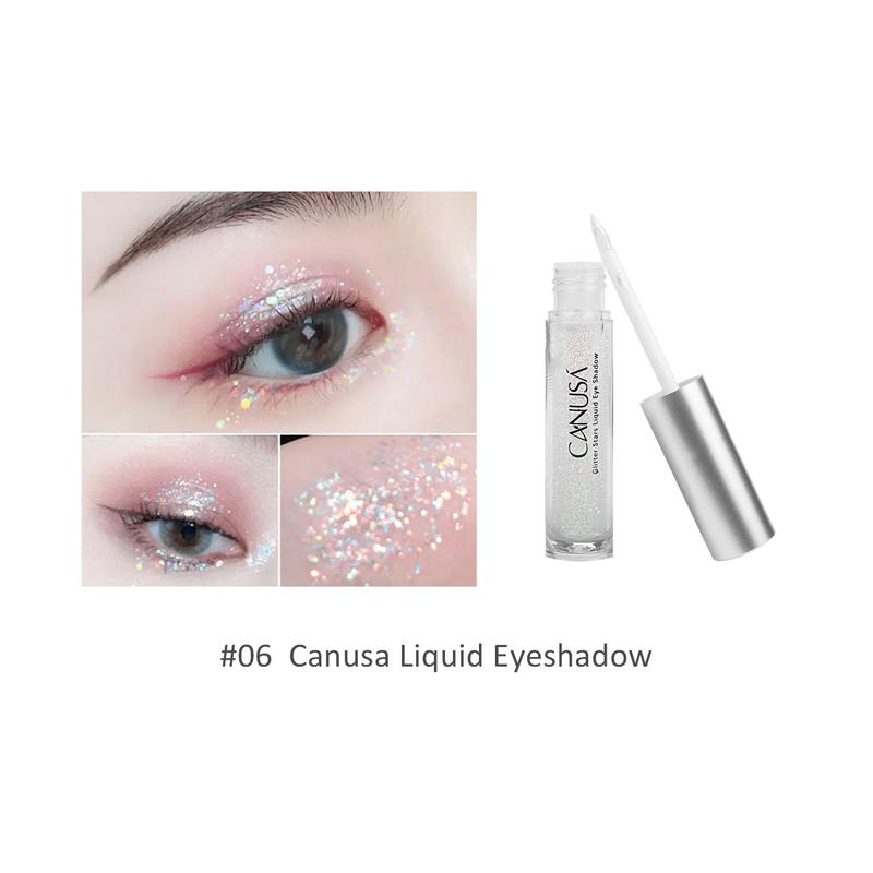 Product Introduction of Canusa Liquid Glitter Eyeshadow -  Quick-Drying for Every Face 2g/0.07 FI0z-Makeup Palette -Blend, Cosmetic 15