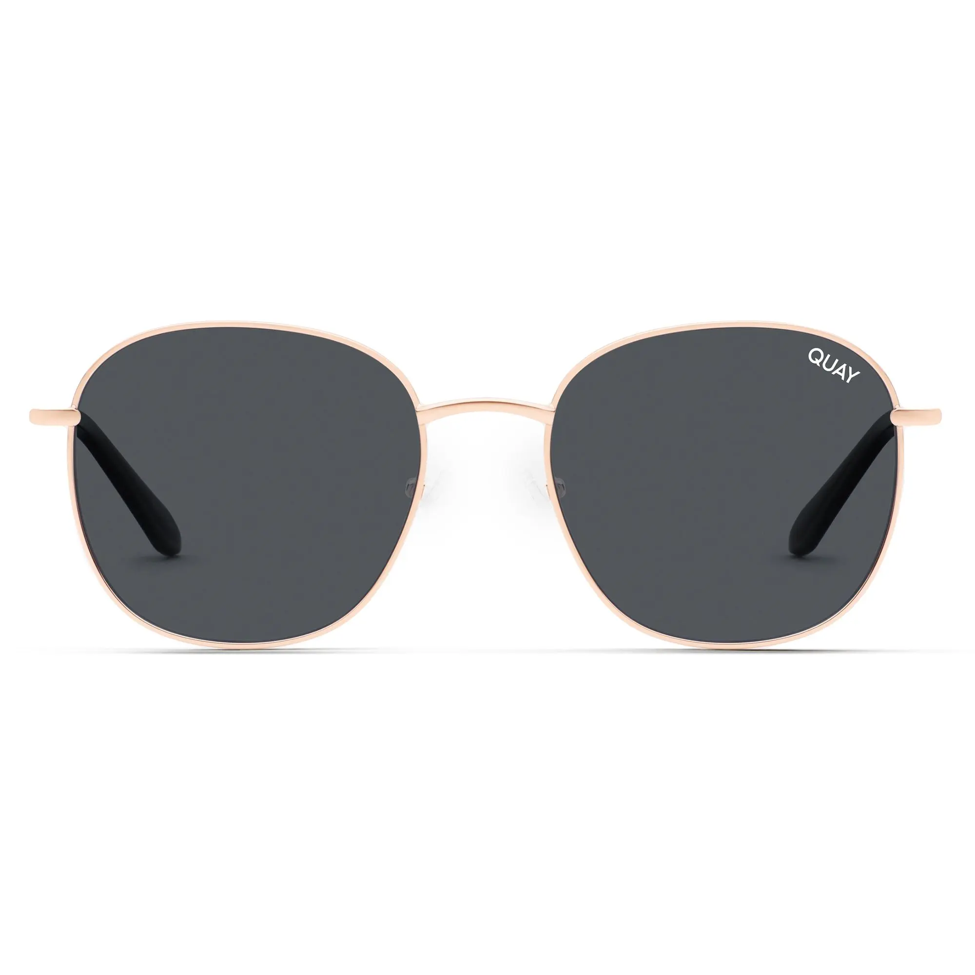 Quay Jezabell Sunglasses - Gold Smoke Metal
