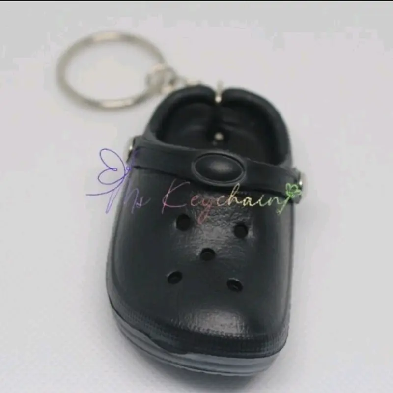 Mini Croc Clog Shoe Keychain 0