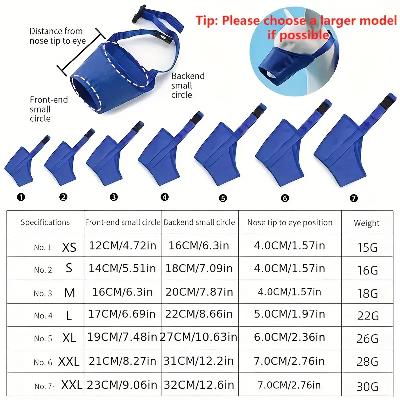 Dog Cover Ant Barking Dog Mask Breathable Pet Muzzle For Prevent Dog Biting Muzzlesdogs 1