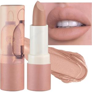 Nude Lipstick,Matte,Smooth,Waterproof,Highly Pigmented Lipsticks (02#Nude)