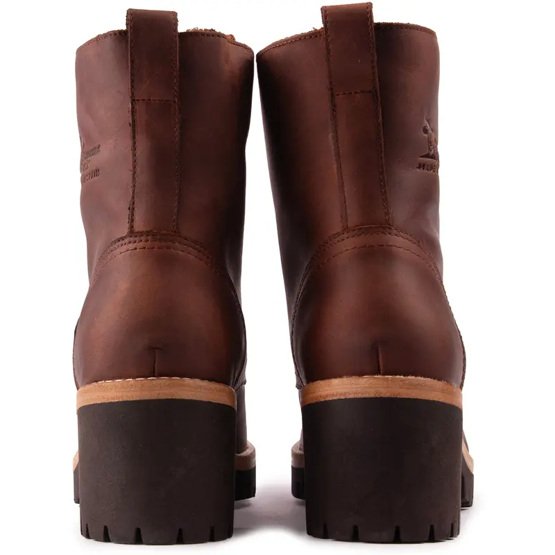 Panama Jack Padma Boots - Tan Leather Ankle Boots 2