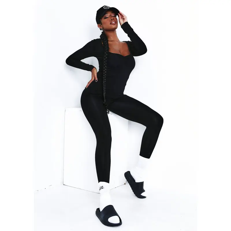 Soph Black Wide Neck Jumpsuit 3