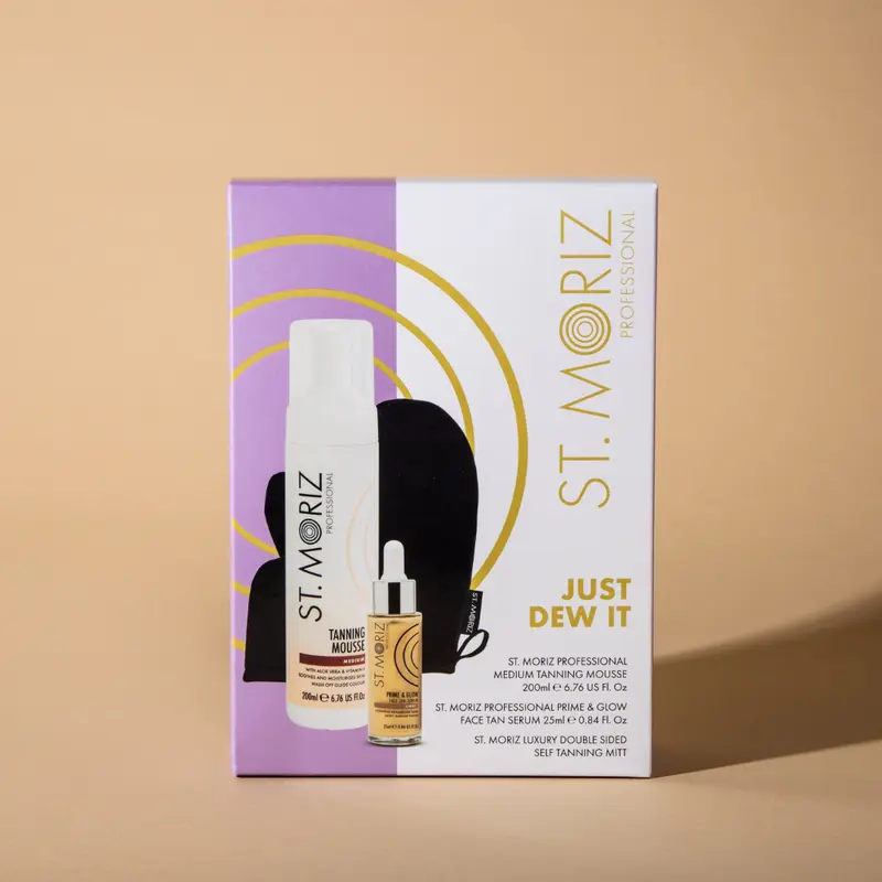 St. Moriz Professional Just Dew It Self Tan Gift Set 0