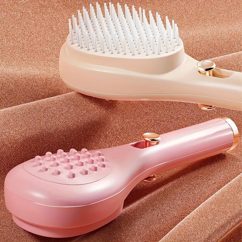 1pcs Magic Retractable Hair Comb-Anti-Static Scalp Massaging & Detangling Brush for All Hair Types Holiday Gift Box Beauty Tool 2