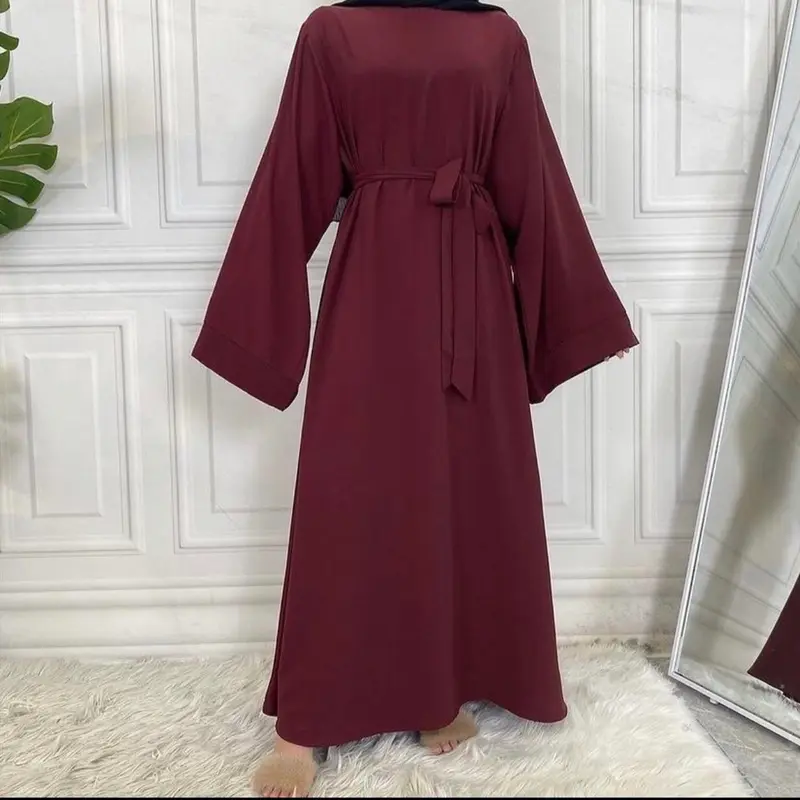 Plain nida everyday abaya Comfort Casual Everyday Wear 4