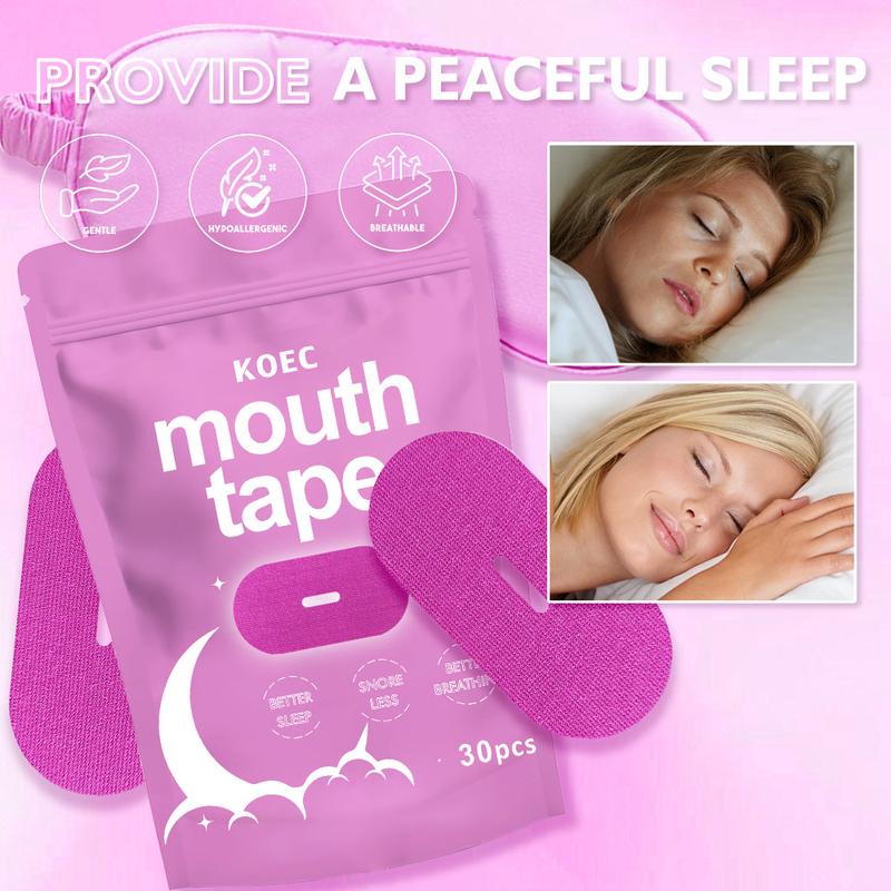 (30 Strips) Breathable Mouth Tape for Rest & Recovery. 6
