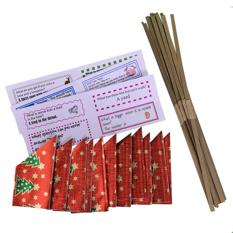 BCreativetolearn Cracker Making Accessory Kit - All you need to put in your homemade crackers - Paper Hats Cracker Snaps Jokes - Make your homemade crackers for with a bang Colorful Kids Birthday 0