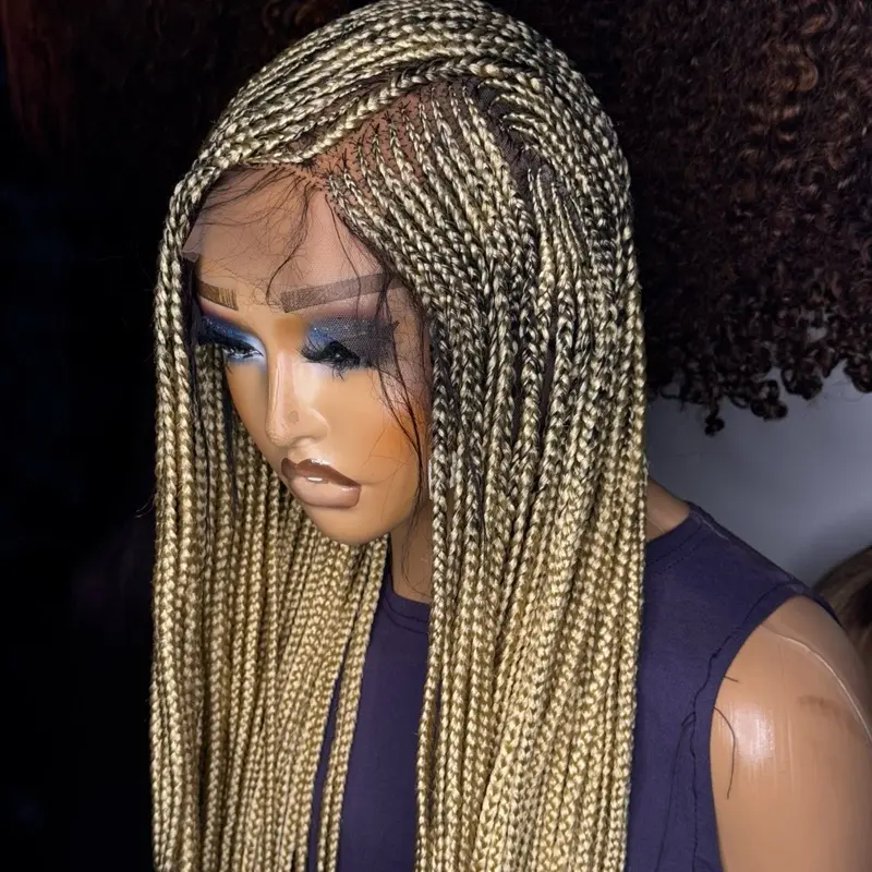 Classic Full lace braided wig 2