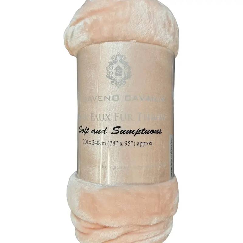Soft Comfortable Mink Throw 6