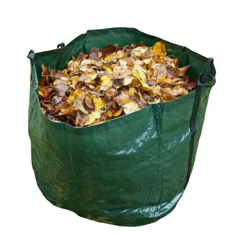 Essentials2Publik REUSABLE HEAVY DUTY GARDEN BAG WASTE RUBBISH GRASS SACK WATERPROOF LARGE 2 PCS 0