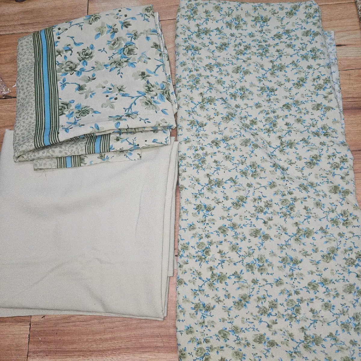 Unstitched 3pc winter garam suits