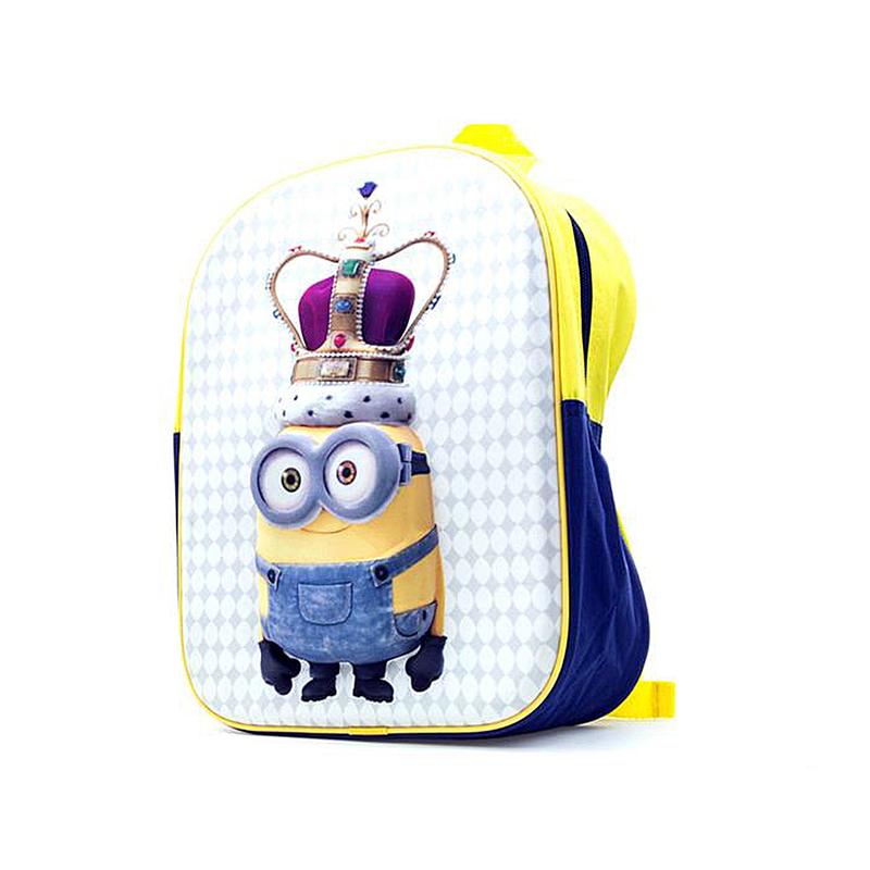 Despicable Me Minions King Bob 3D EVA School Bag Rucksack Backpack 3