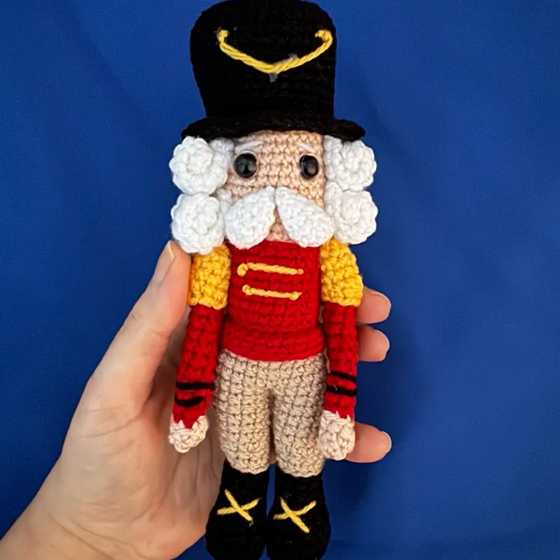 Handmade Nutcracker Crochet - Festive Home Decor for Festive Home Decor 0