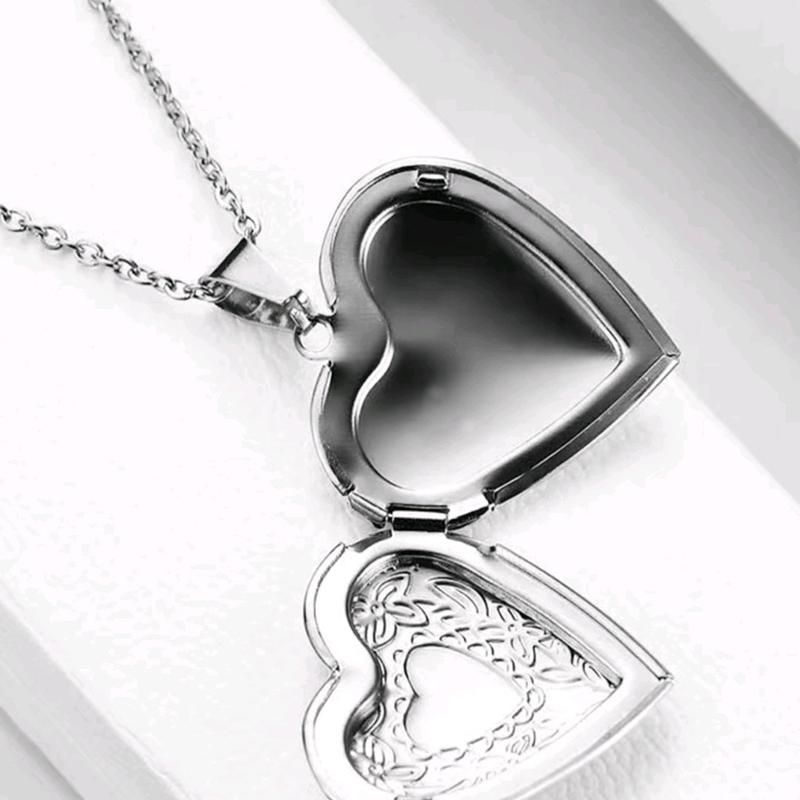 GJ Gemma Stainless Steel Functioning Heart Locket 5