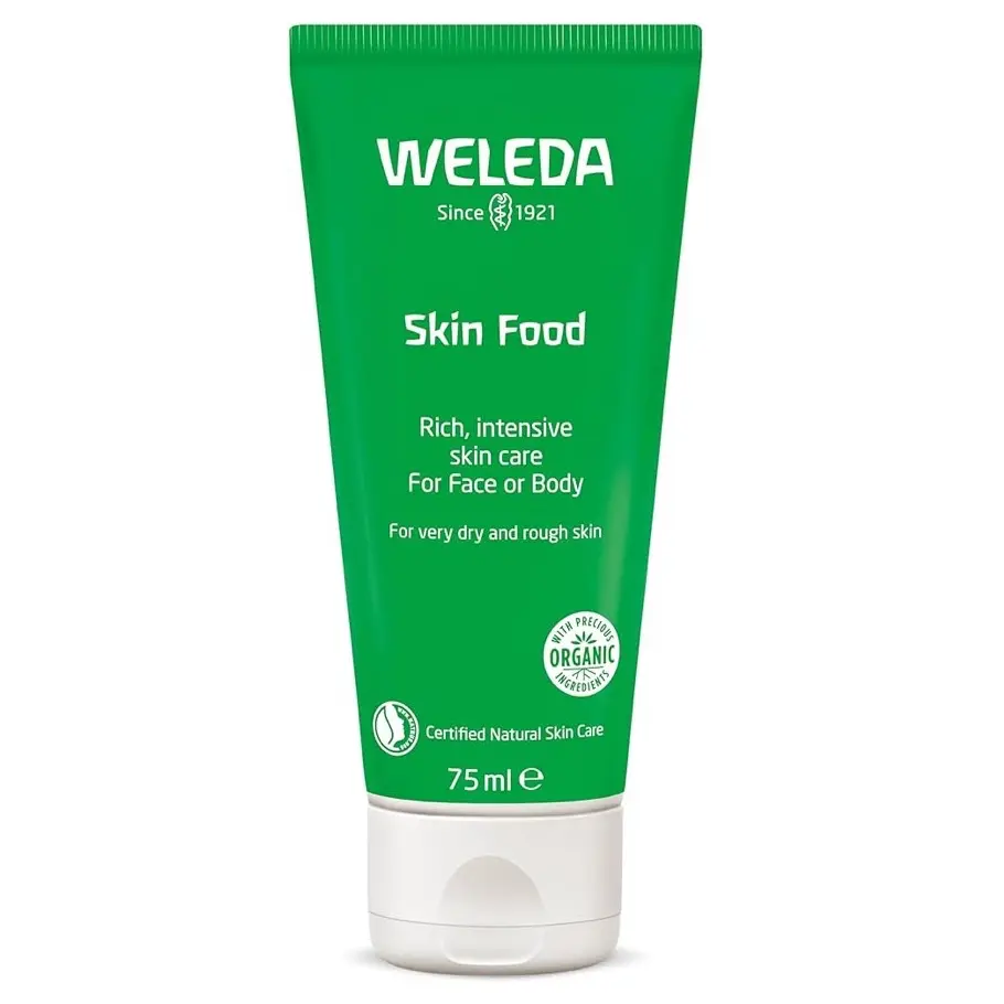 Weleda Skin Food, Moisturising Cream & Primer, Natural Organic, Face & Body, 75ml - Comfort,Skincare, Gentle, Moisturizing