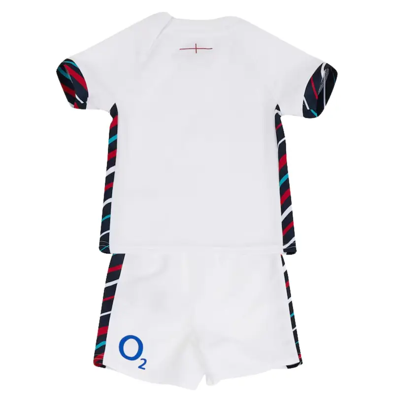 Umbro England Rugby Baby Replica Home Mini Kit | White | 2024/25 1