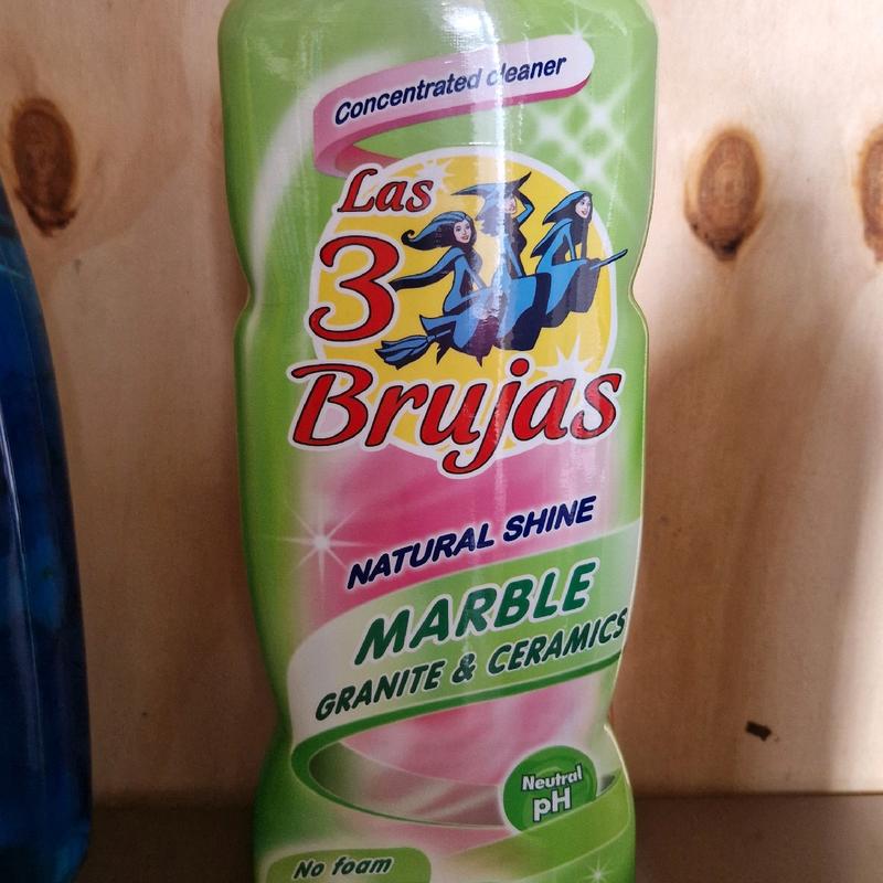 Las 3 Brujas, 3 Witches. Bathroom, Glass, Tile, Floor, Surface, Degreaser and Disinfectant Gift Household Cleaner Cleaning spanish Multicolor 3