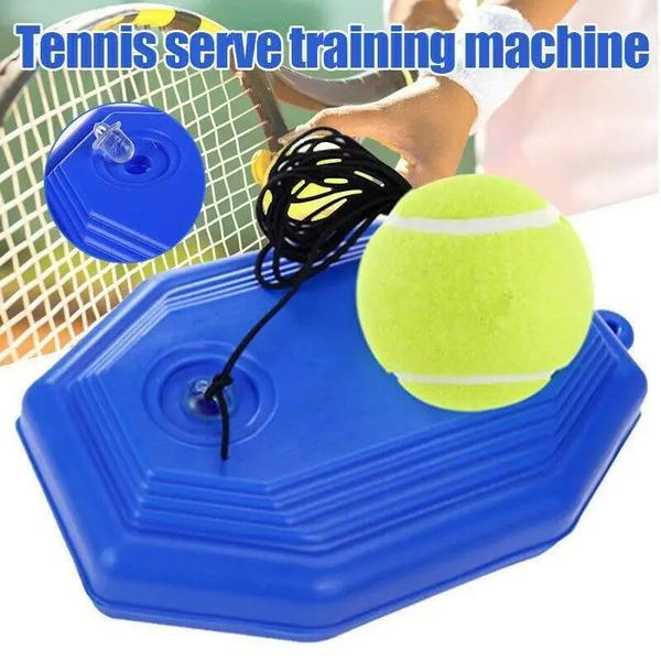 Ultimate Portable Tennis Trainer: Solo Rebound Ball for All Skill Levels - Enhance Your Game with Compact and Durable Training System 1