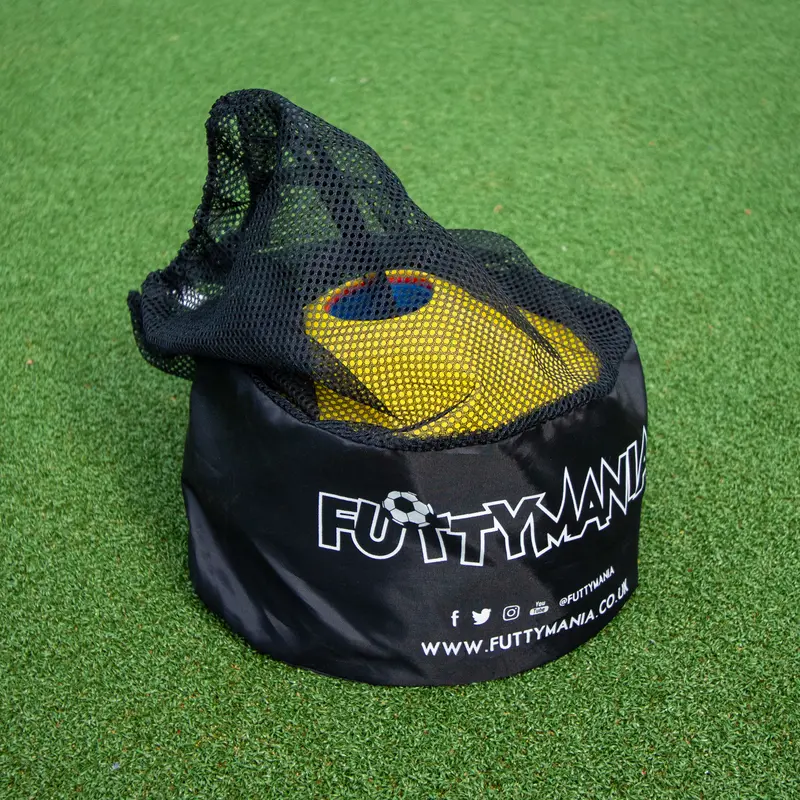 Futtymania 50-Piece Sports Safety Cones Set - Fitness and Multi-Sports Training Essentials with Stand and Bag - Ideal for Football, Indoor/Outdoor Use 2