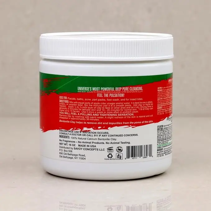 Mayan Magic Mud Powerful Deep Pore Cleansing Clay Mask, 16 oz - Unisex Skincare 1