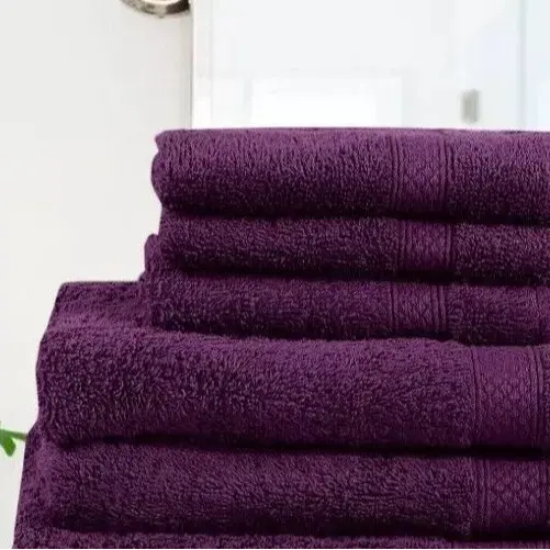 Northern Luxe Premium Quality 100% Egyptian Combed Cotton Soft Hand Towels 550 GSM 6