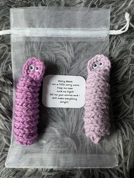 Product Review of Cotton Crochet Worry Worm. Great for anxiety. Fab for blazer pockets. from ✨**✨ 💫** 0