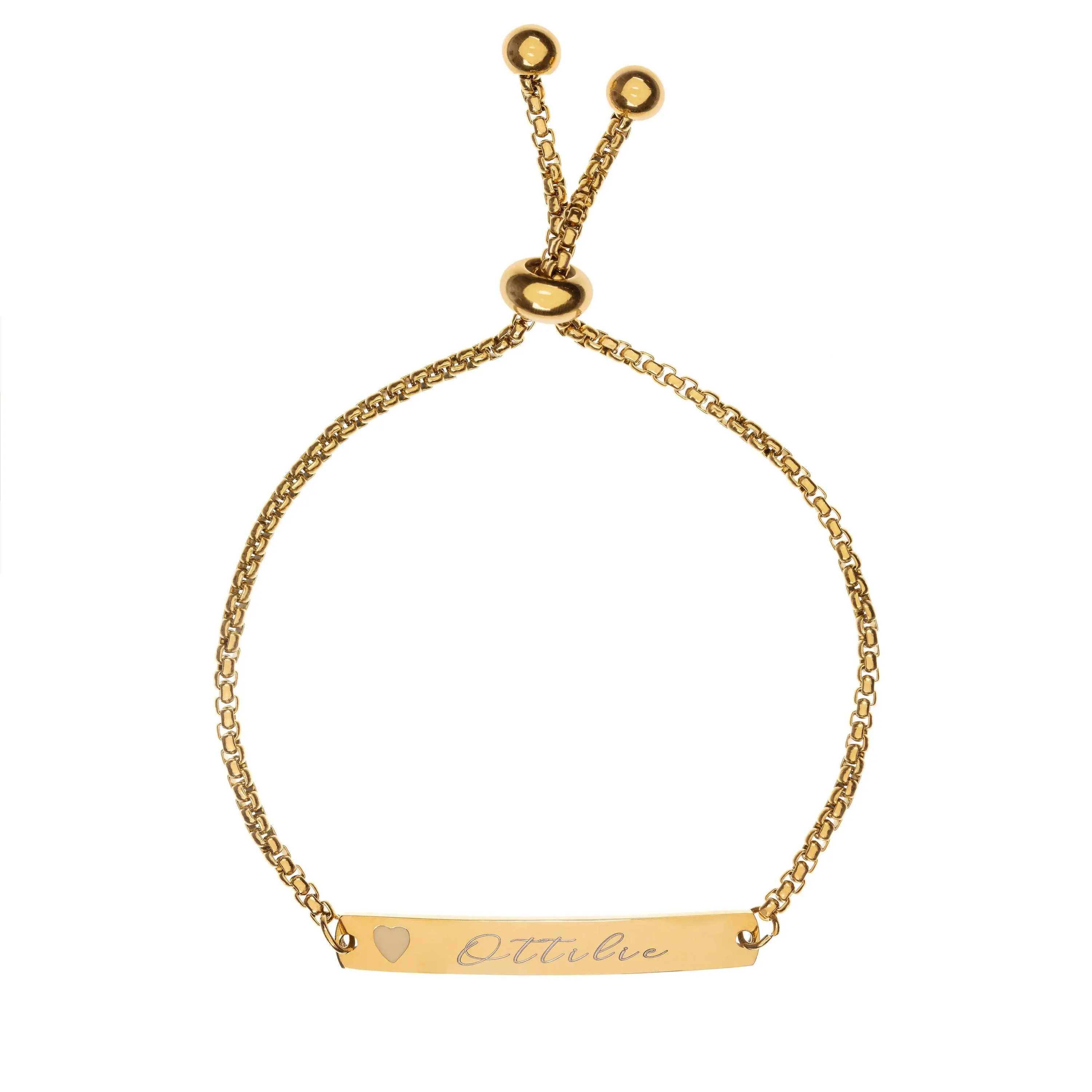 Child's Engraved Toggle Bracelet