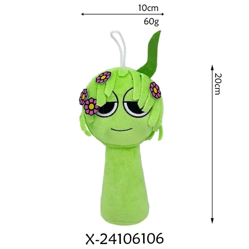Sprunki Pinki Plush Doll Incredibox Raddy Wenda Sky Plushie Cartoon Soft Stuffed Doll Home Decor Pillow Toy Children's Gift 6